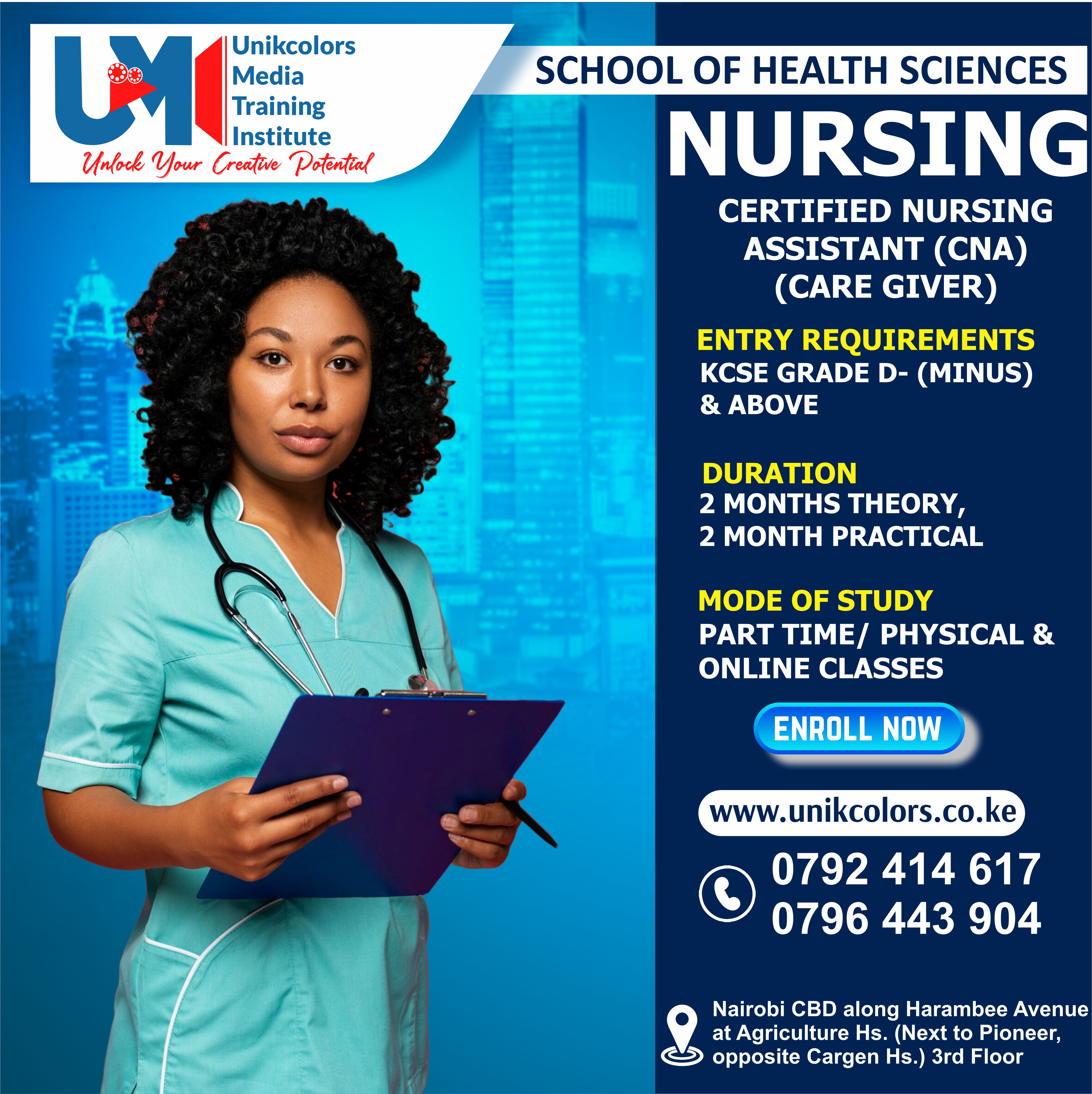 CERTIFIED NURSING ASSISTANT - CARE GIVER COURSE